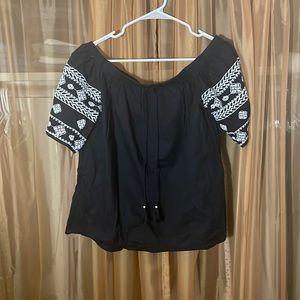 Off the shoulder top